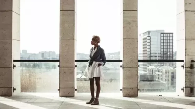 Lone-African-women-standing