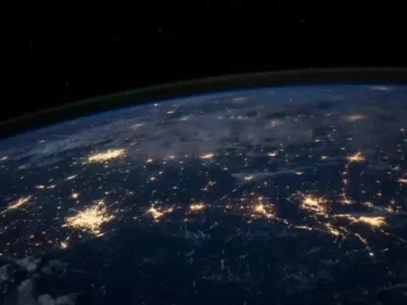 Earths-city-lights from-space