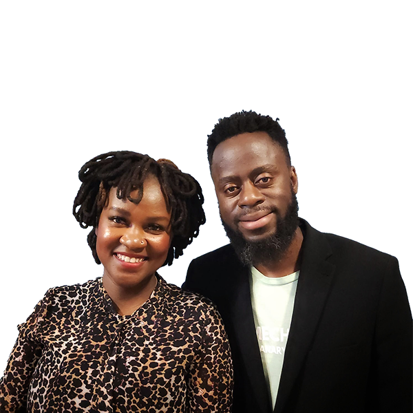 African man and women