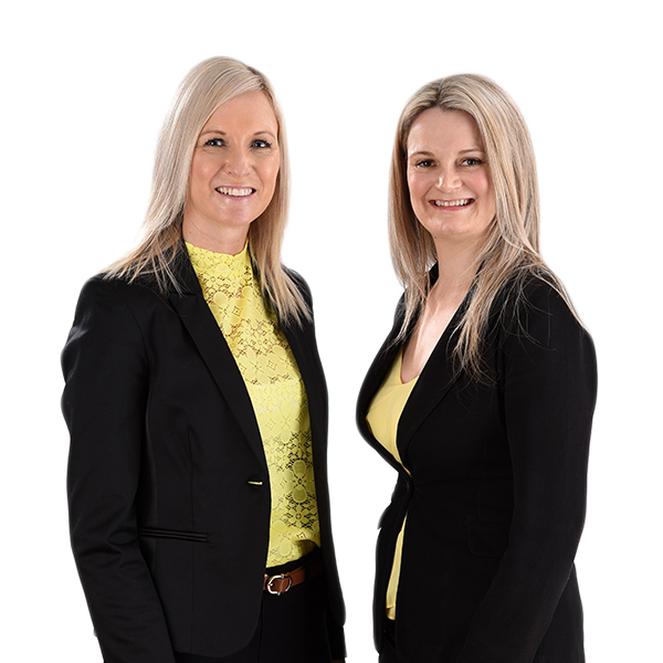 Two Business women standing