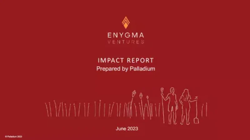 Enygma-impact-report-poster